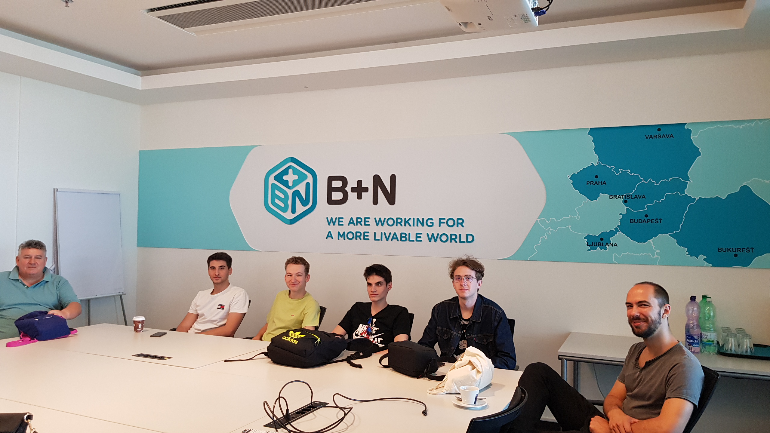 b plus n: Schulek Study Trip at the B+N Office in Prague and at Two Major Partners