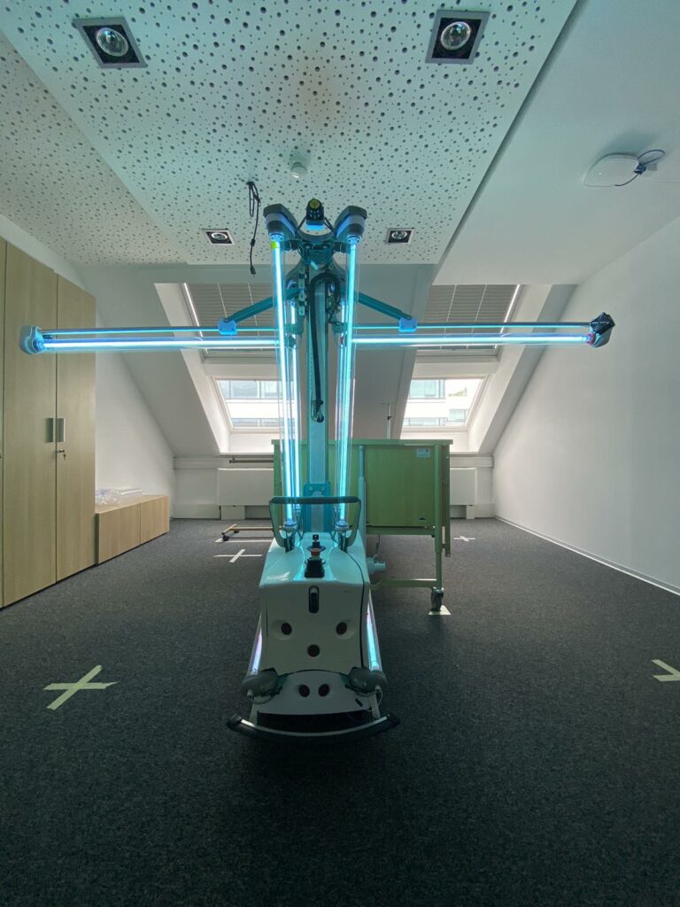 UV-C Robot, B+N Referencia Zrt. K+F, Lab/Da innovations, https://labdainnovations.com/