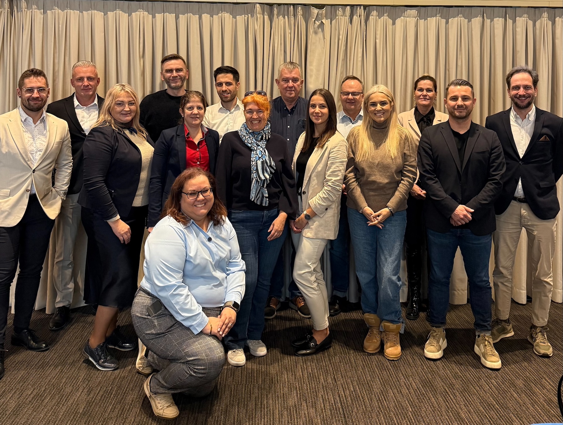 Ljubljanában találkoztak a B+N régiós értékesítési vezetői.