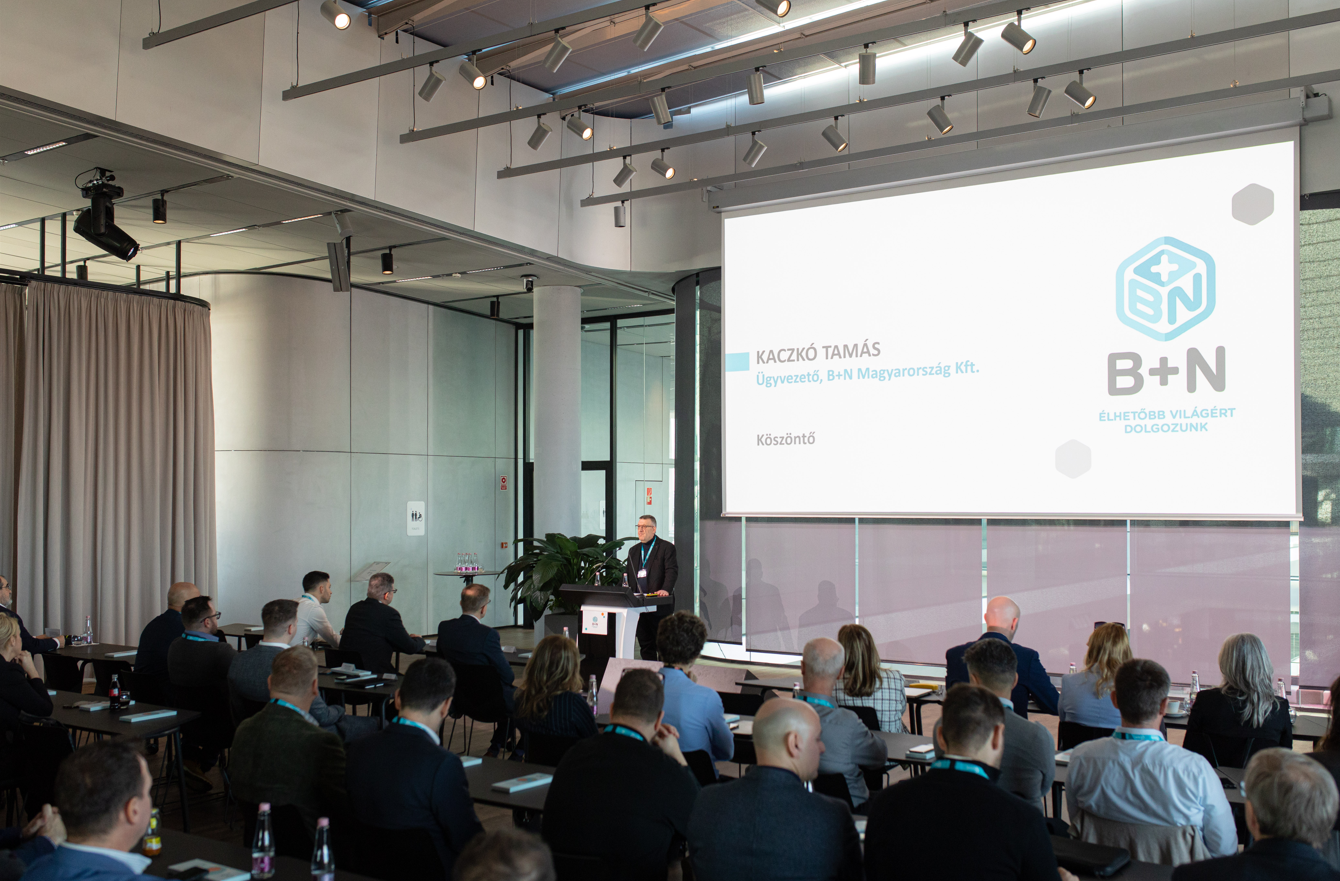 Kaczkó Tamás ügyvezető, B+N Csoport